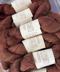 Frisenvangs efterår - Håndspundet garn 100% alpacauld