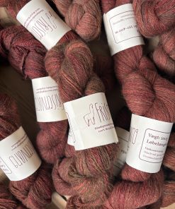 Frisenvangs efterår - Håndspundet garn 100% alpacauld